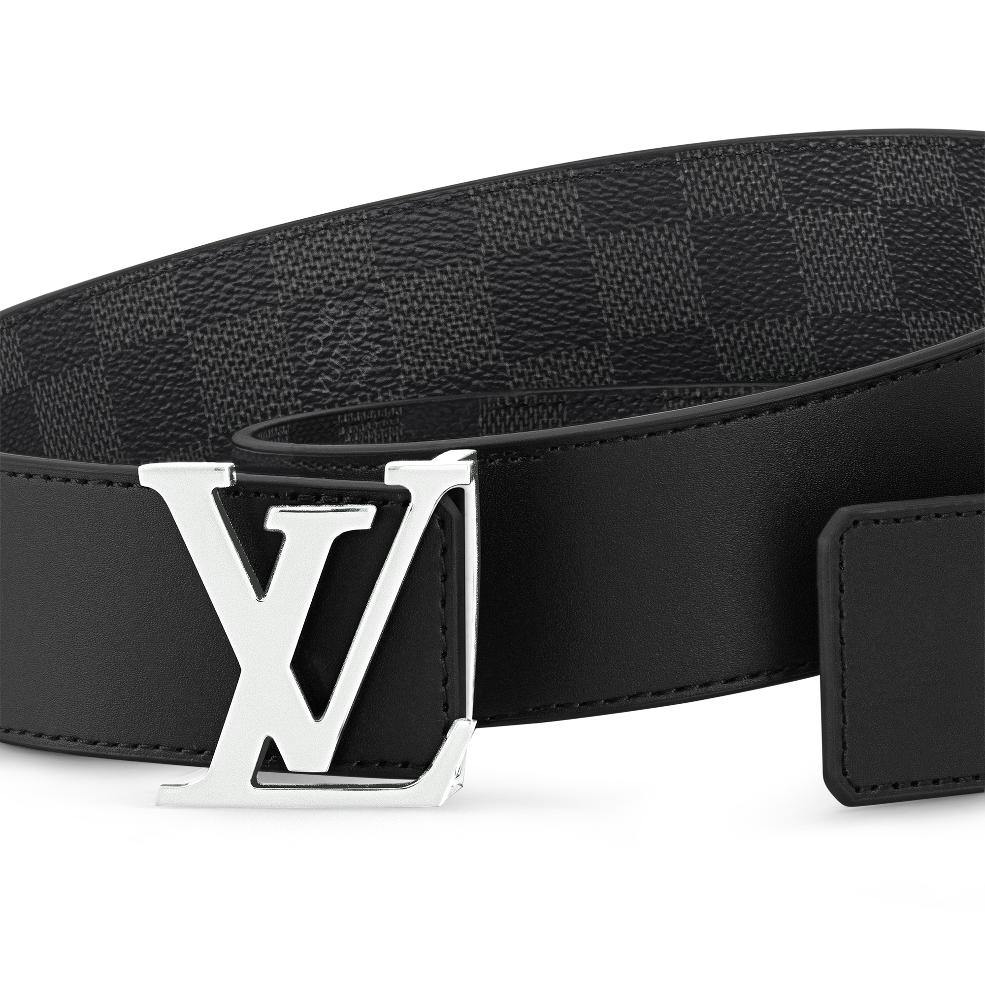 Louis Vuitton Damier Graphite Initiales Belt SZ selling 95